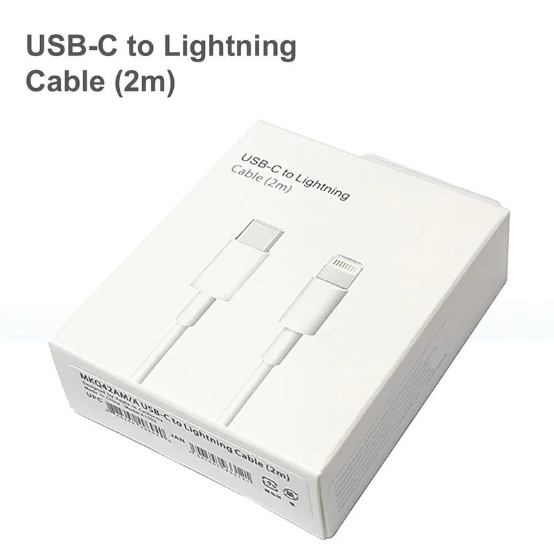GENERICO - Cable  USB-C a Lightning Para Iphone14,14 Plus,14 Pro, Pro Max De 2MT.