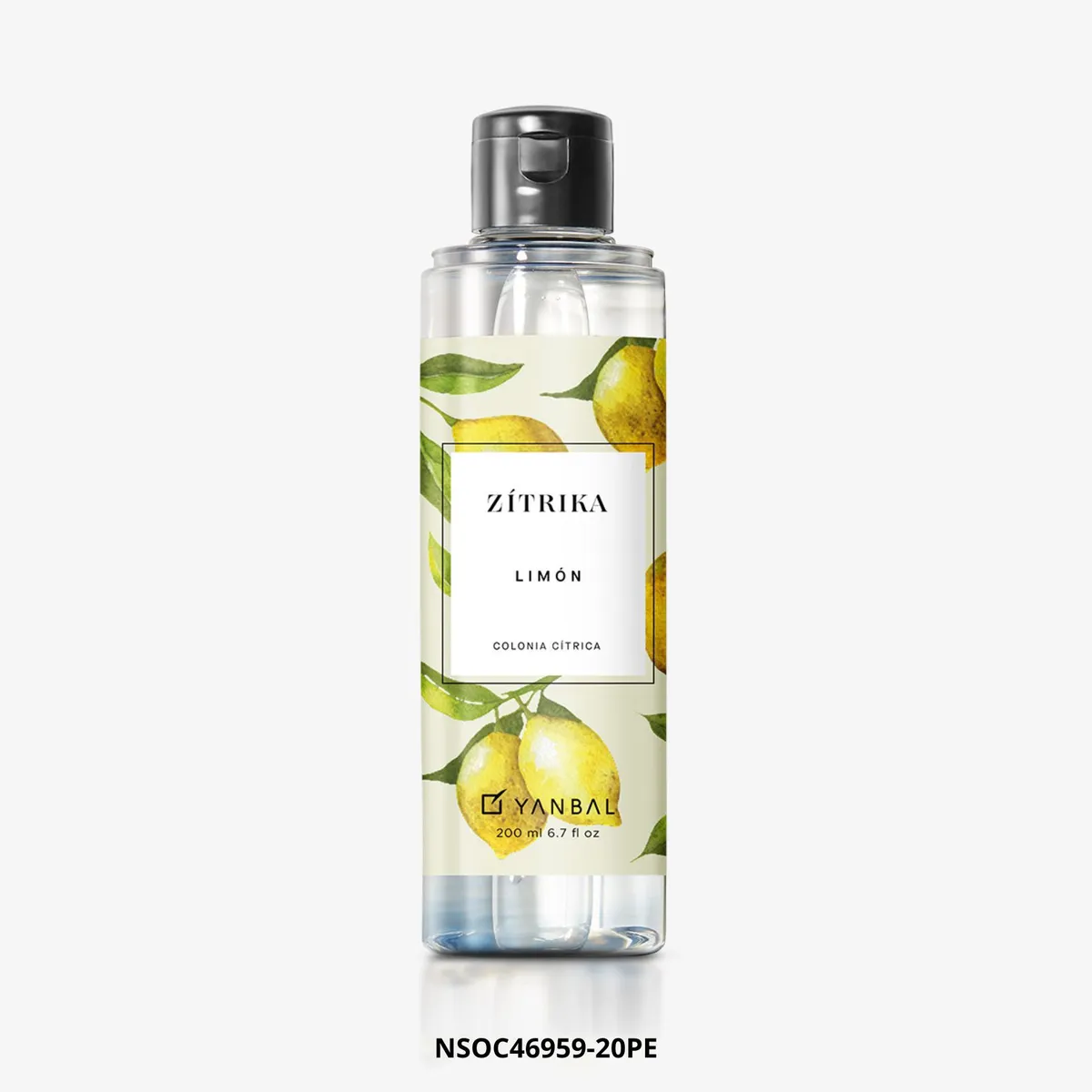 YANBAL - Perfume para Mujer Zitrika Limón Colonia Splash 200 ml