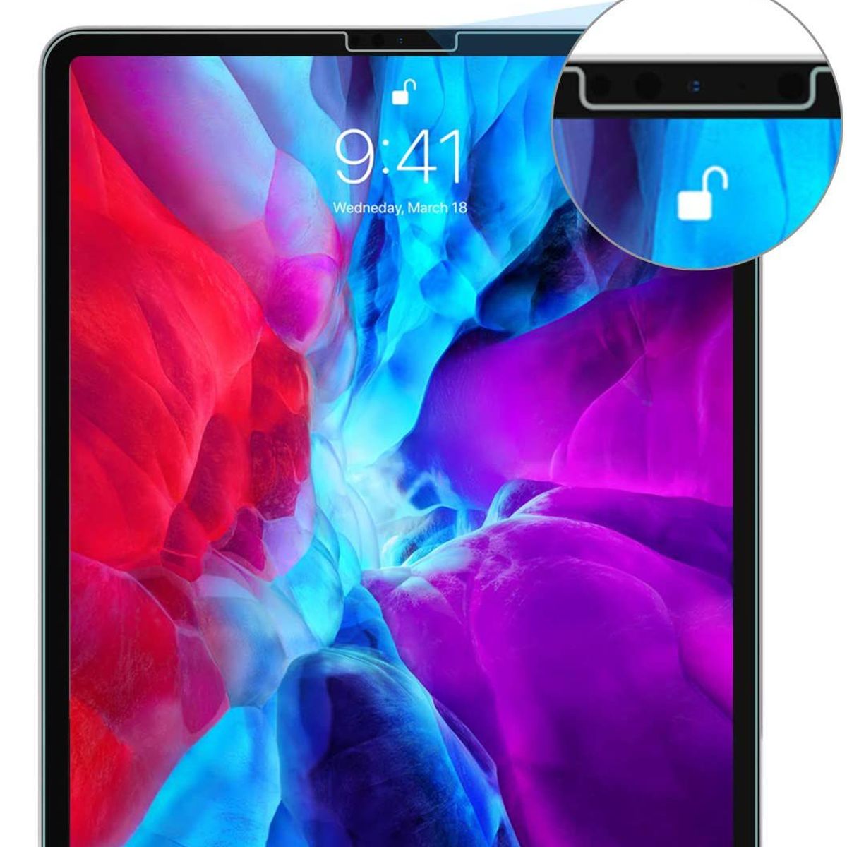 GLASS - Protector de Pantalla Mica de Vidrio Templado iPad Pro 12.9