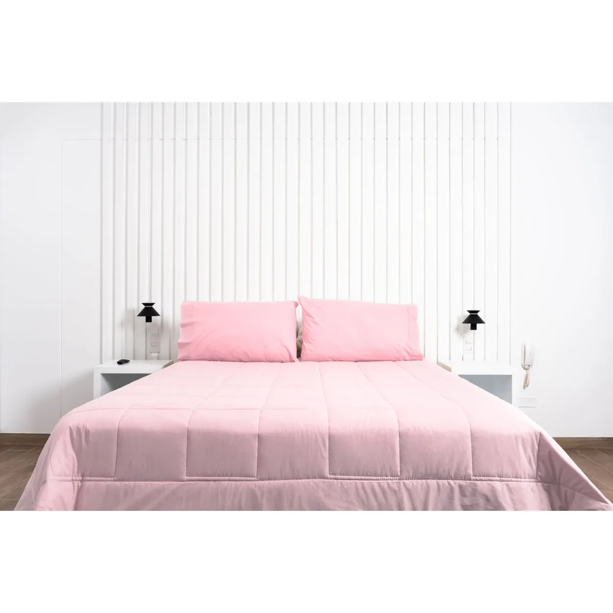 COBITEX HOME - Plumón rosado hipoalergénico 2 plz cobitex 100 algodón.