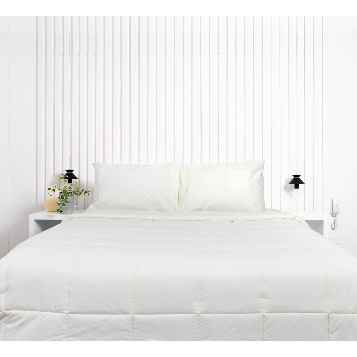 COBITEX HOME - Plumón perla hipoalergénico Queen cobitex 100 algodón.