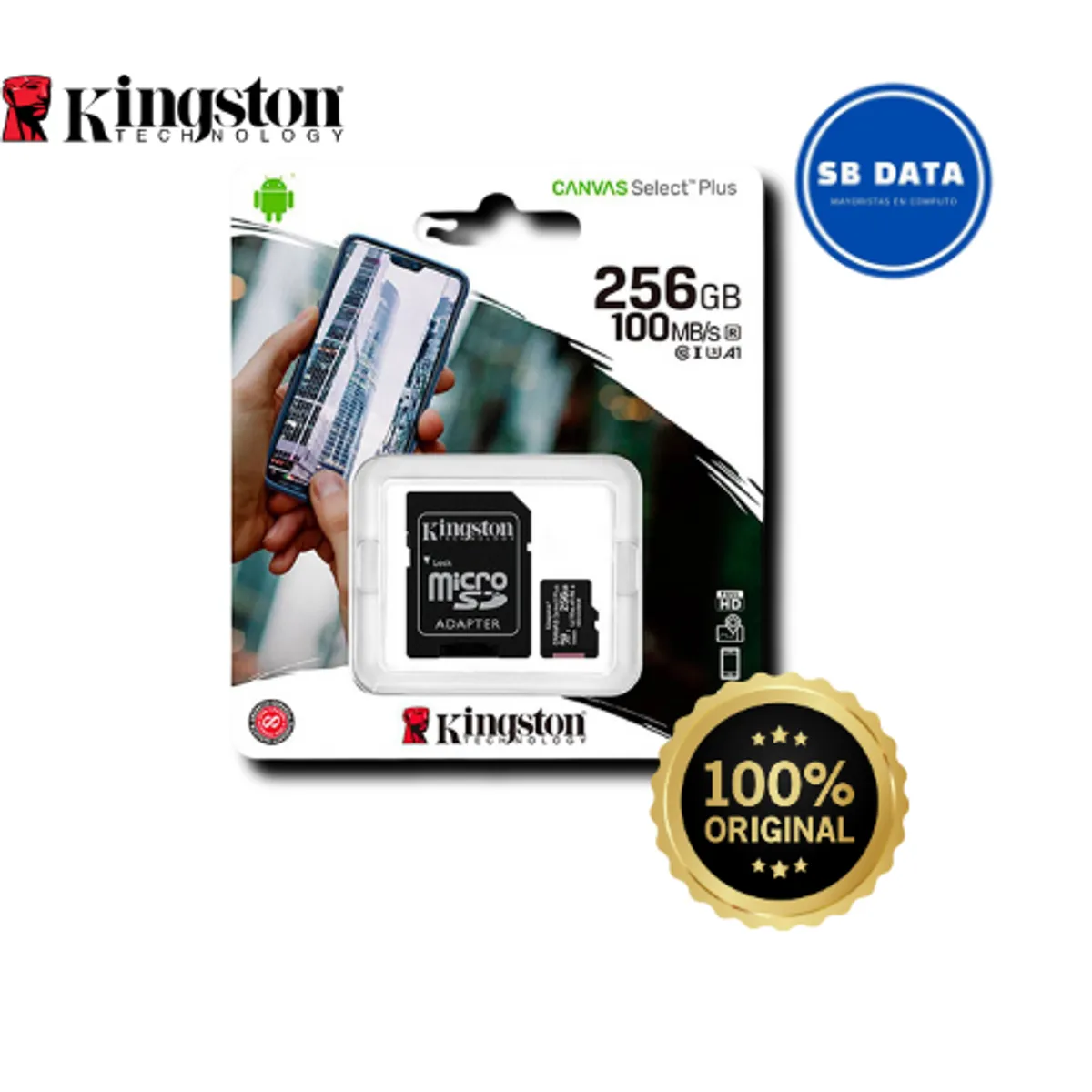 KINGSTON - MEMORIA MICRO SD 256 GB KINGSTON