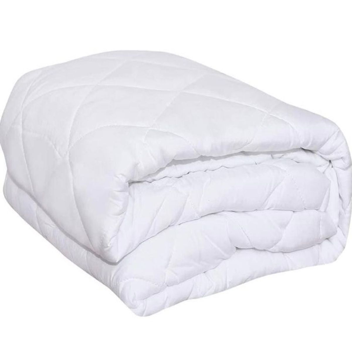 GENERICO - PROTECTOR BLANCO DE COLCHÓN DE 2 PLAZAS