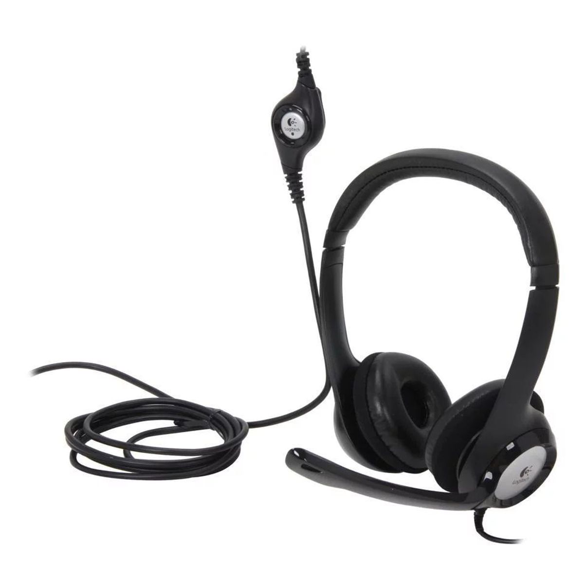 LOGITECH - Logitech H390 Auriculares con cable con cancelación de ruido Negro