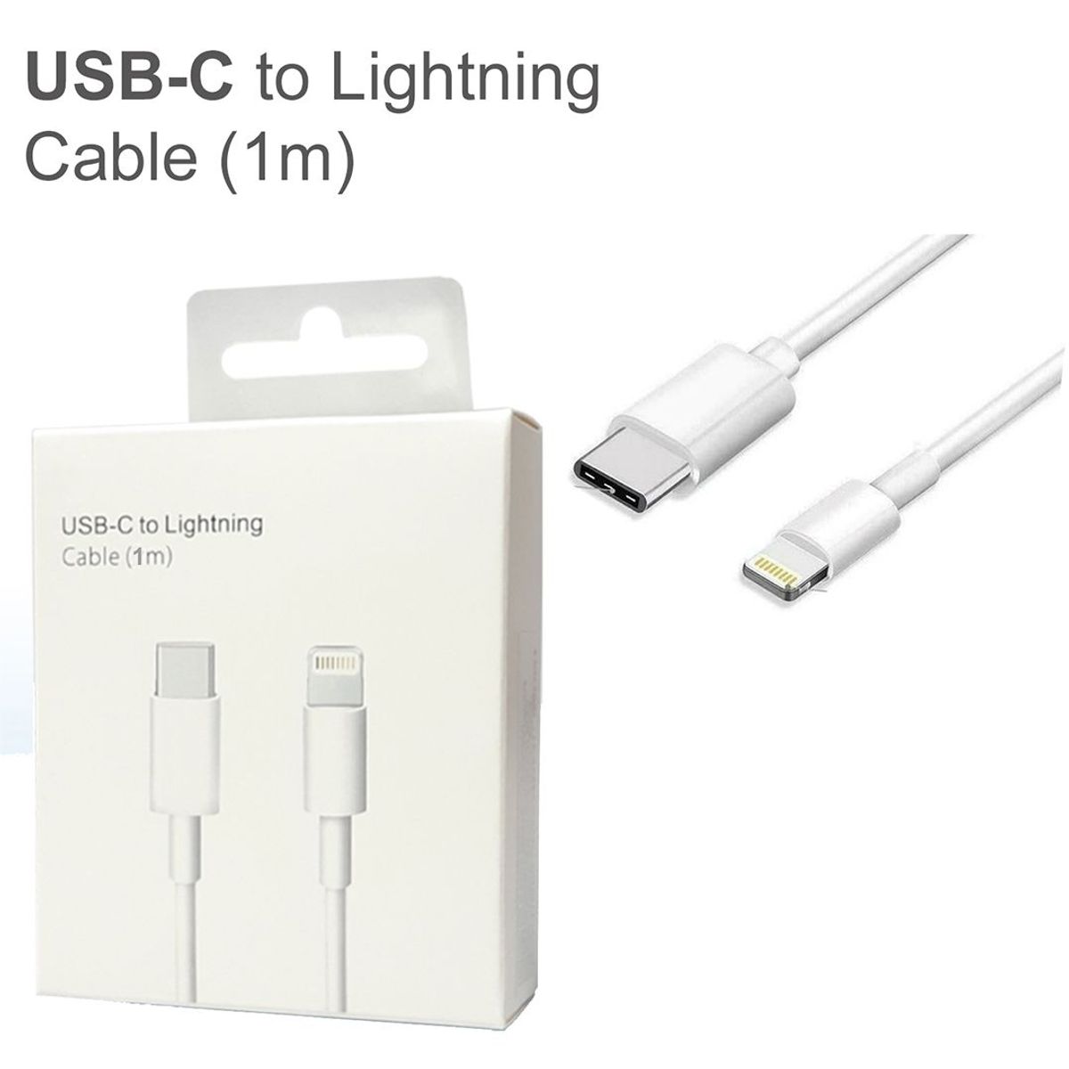 GENERICO - Cable  USB-C Para Iphone 14,14 Plus, 14 Pro, Pro Max De 1MT.