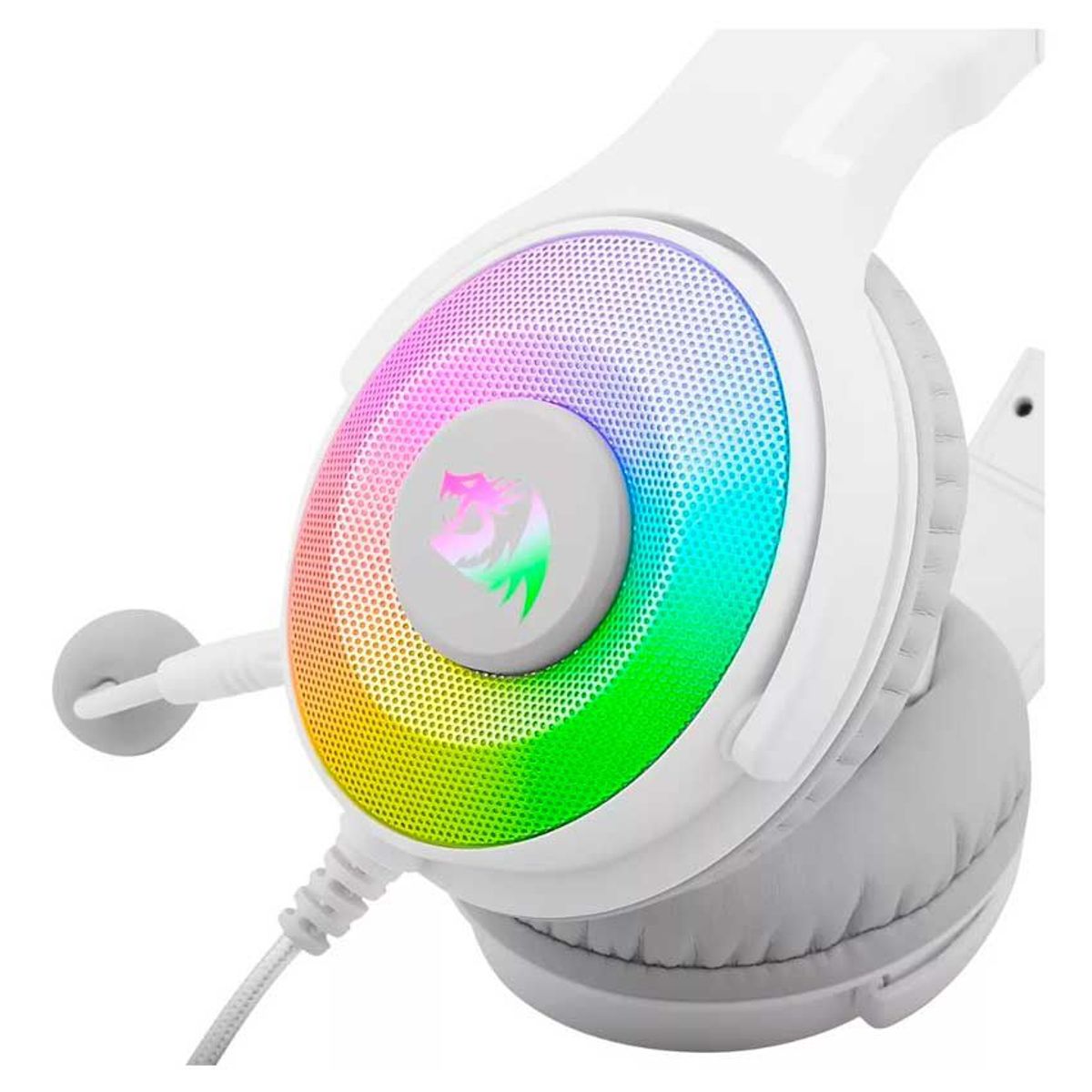 REDRAGON - Audífonos Gamer Redragon Pandora White 2 H350w-rgb-1