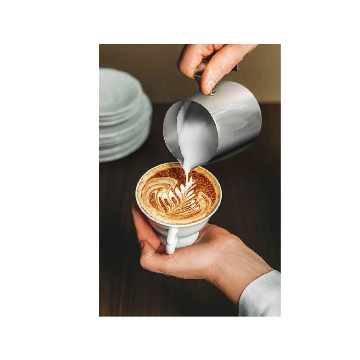 TRAMONTINA - JARRA LECHERA TRAMONTINA ACERO INOXIDABLE 10 cm 765ML