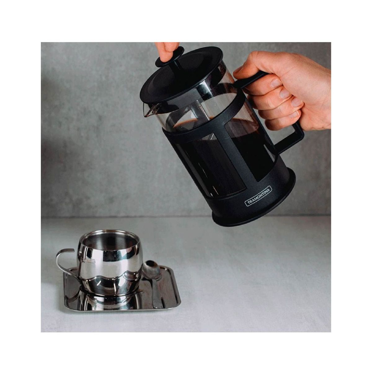 TRAMONTINA - CAFETERA FRANCESA  TRAMONTINA 0.6L