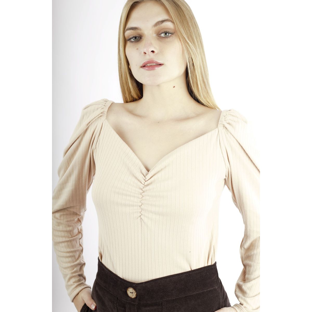 GENERICO - Polo manga larga mujer XMN