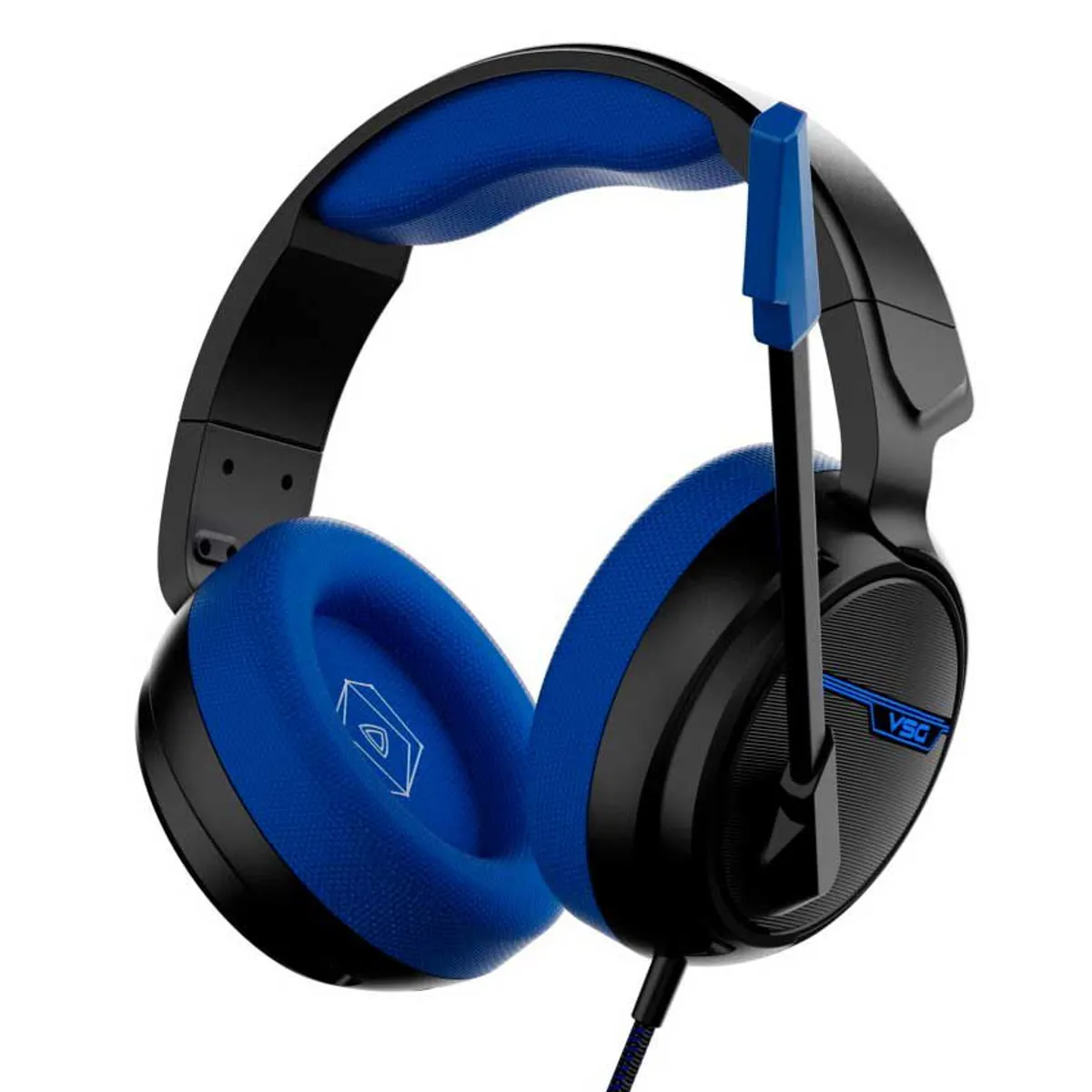 VSG - Audífono Gaming VSG Pentagon Cenexion USB ABS Negro-Azul