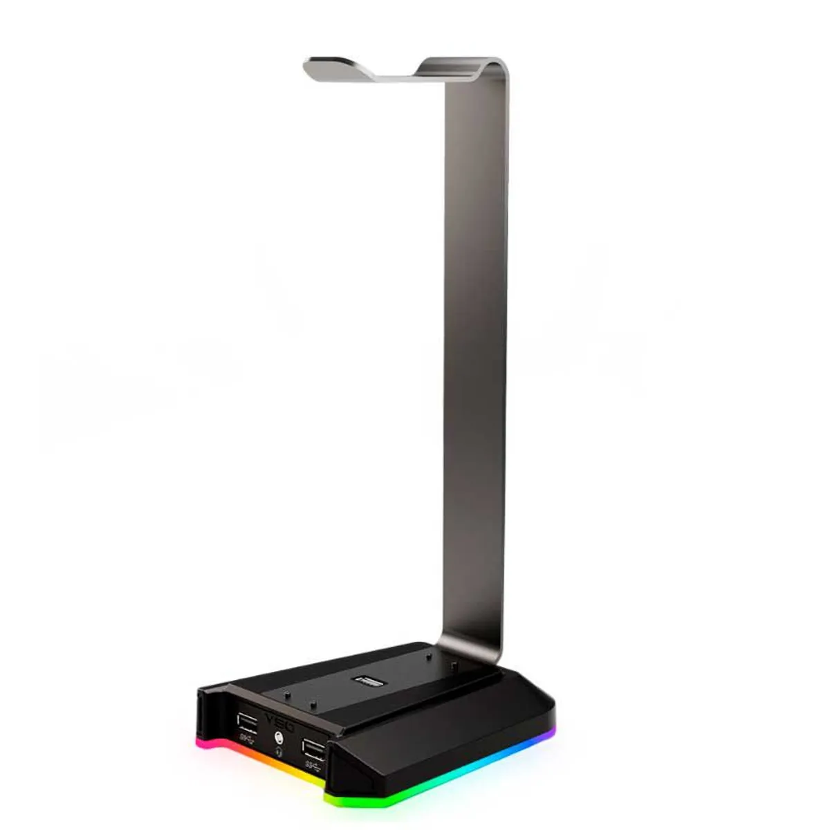 VSG - Soporte Para Audífono Aluminio VSG Atlas Hub USB iluminación RGB