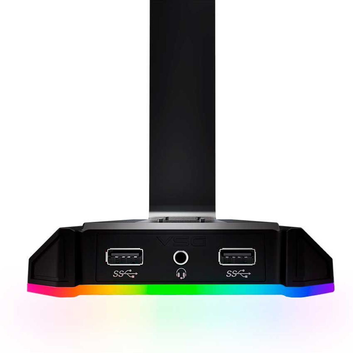 VSG - Soporte Para Audífono Aluminio VSG Atlas Hub USB iluminación RGB