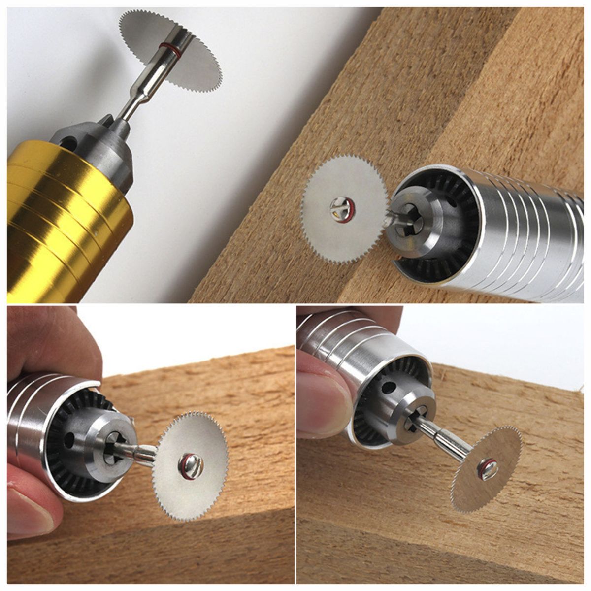 GENERICO - Set 6 Discos Aserrados Para Dremel, Taladro Y Otros