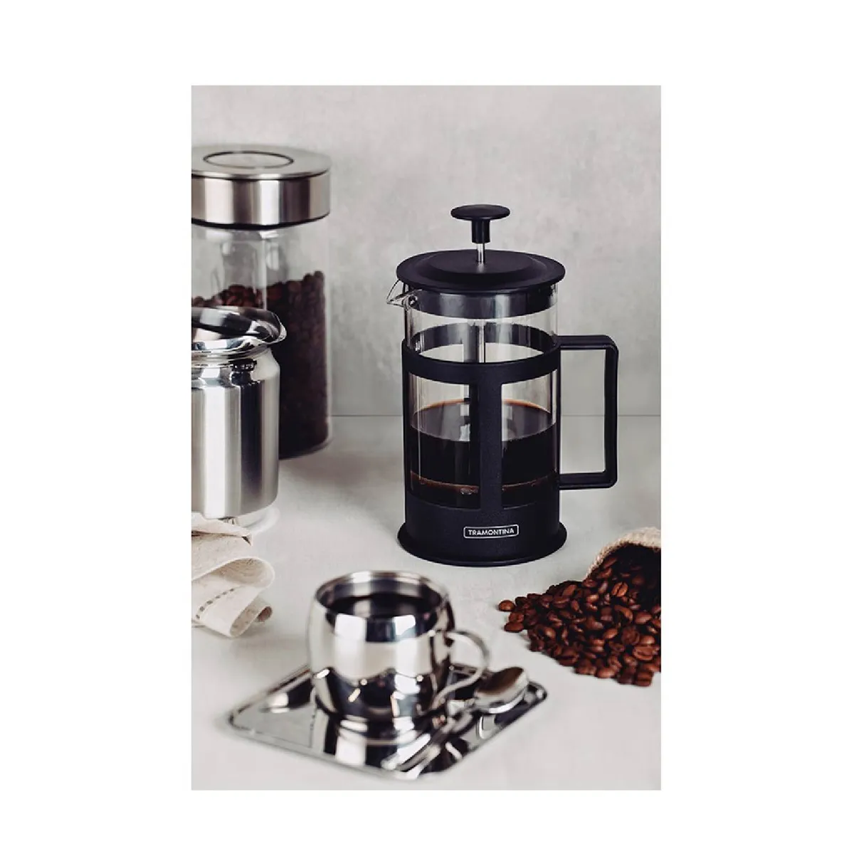 TRAMONTINA - CAFETERA FRANCESA  TRAMONTINA 0.6L