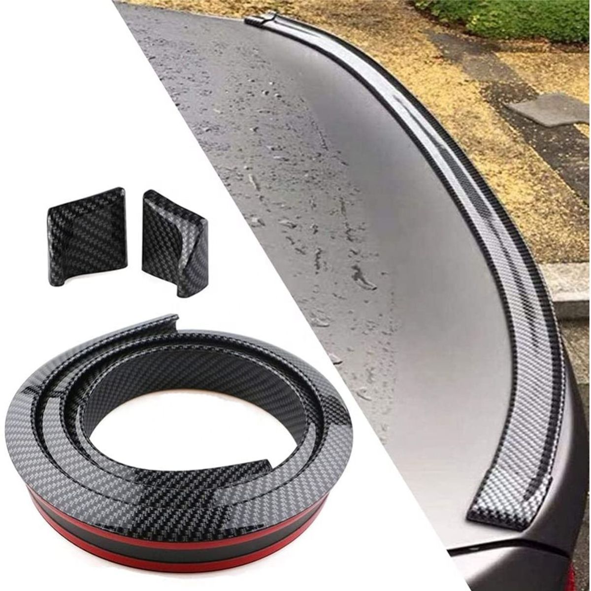 GENERICO - ALERÓN DE GOMA LIP  SPOILER  - SAMURAI UNIVERSAL