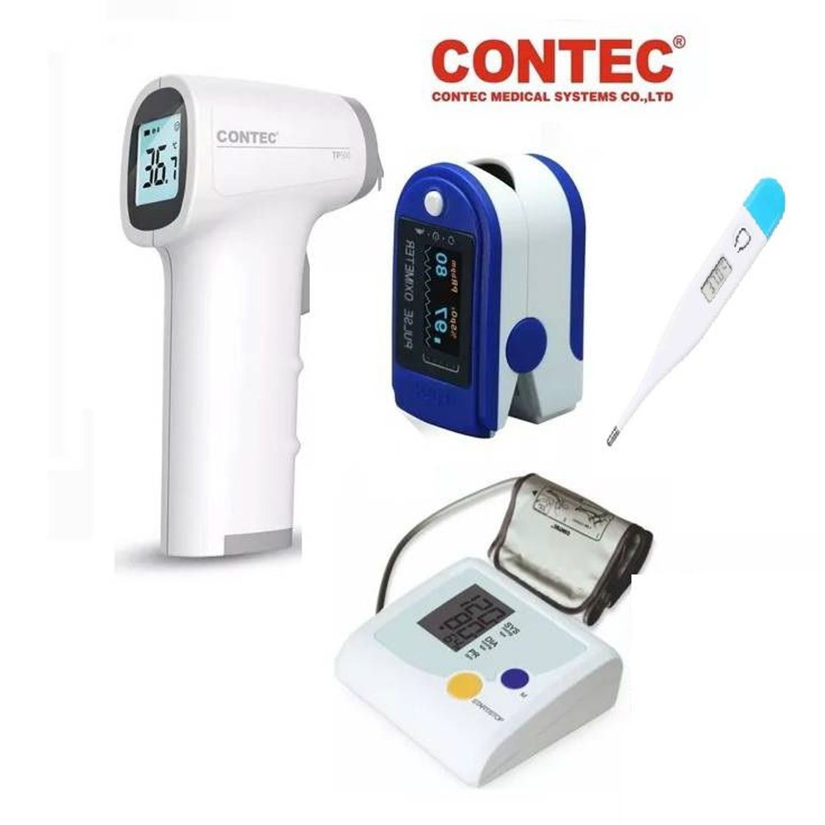 CONTEC - Tri Pack -Termometro  Oximetro  Tensiometro