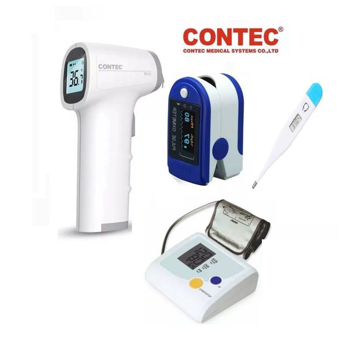 CONTEC - Tri Pack -Termometro  Oximetro  Tensiometro
