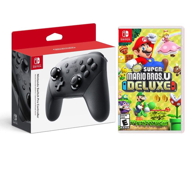 NINTENDO - MANDO PRO CONTROLLER NINTENDO SWITCH  NEW SUPER MARIO BROS U