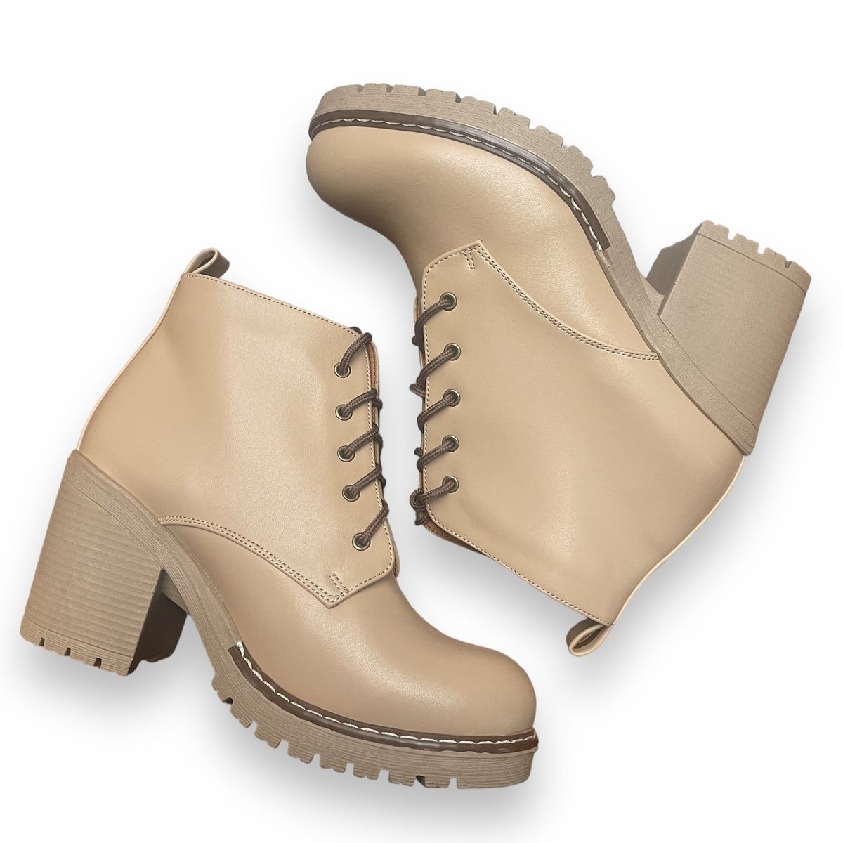 GENERICO - Botines para mujer Misshus Antonieta beige ci