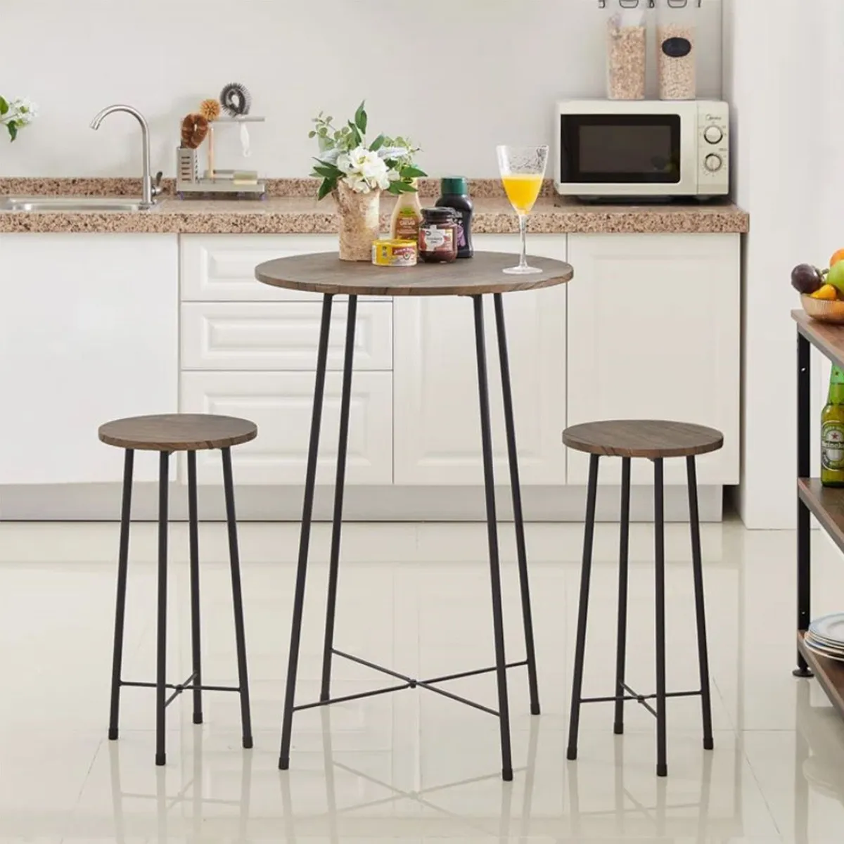 VENTITAS HOME - Mesa Bar + 2 Sillas Bosch Ventitas Home Bellota