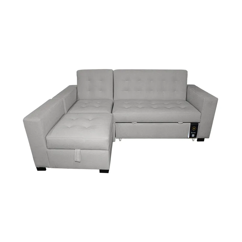 BARAKA HOME - Sofá Cama Multifuncional Kavala 3 Cuerpos - Ivory