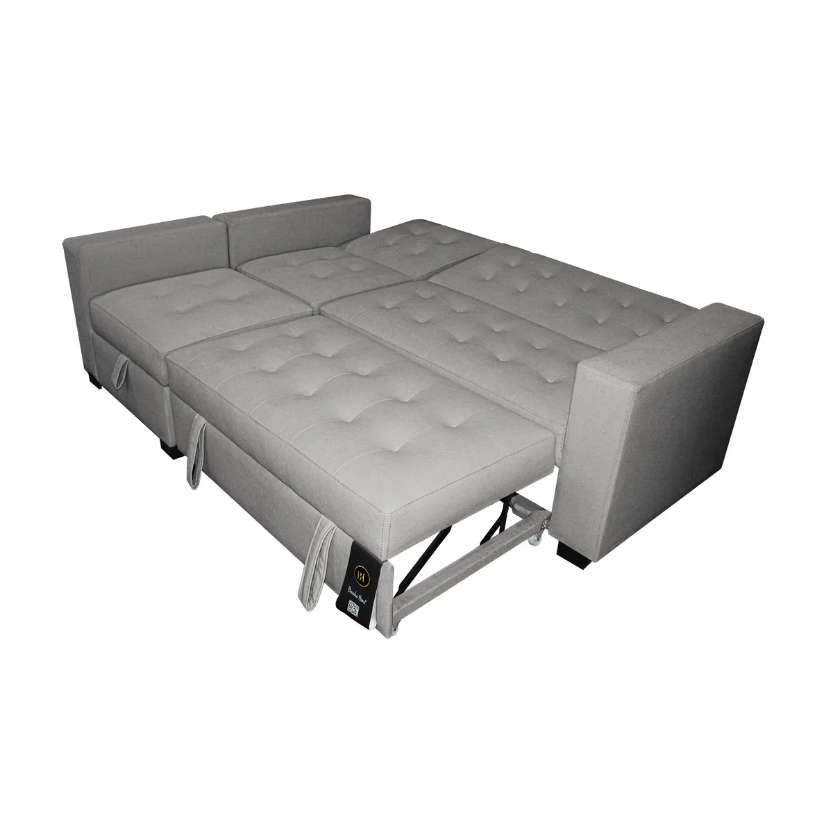 BARAKA HOME - Sofá Cama Multifuncional Kavala 3 Cuerpos - Ivory