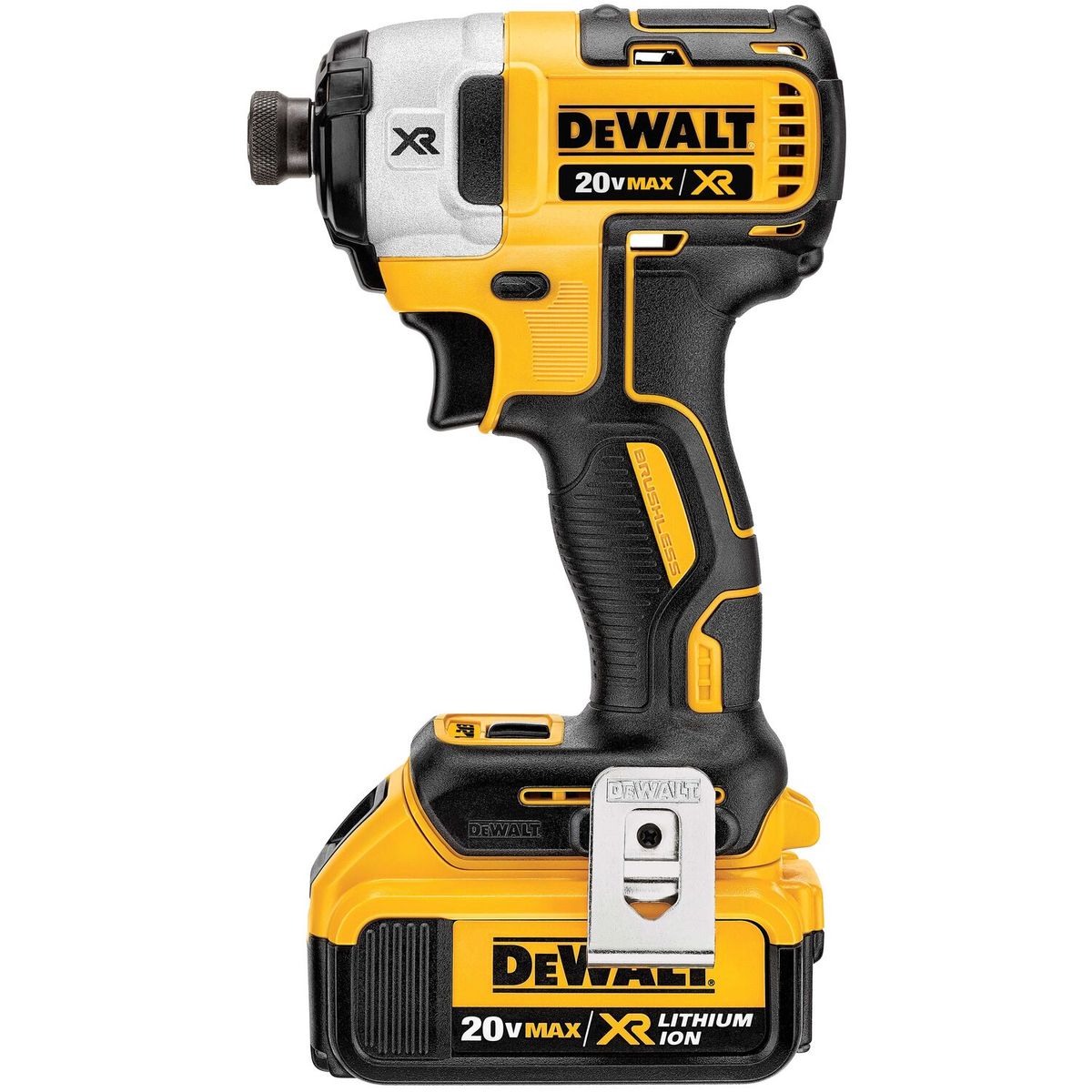 DEWALT - Kit Atornillador de Impacto 14 20V XR Brushless Dewalt DCF887M2