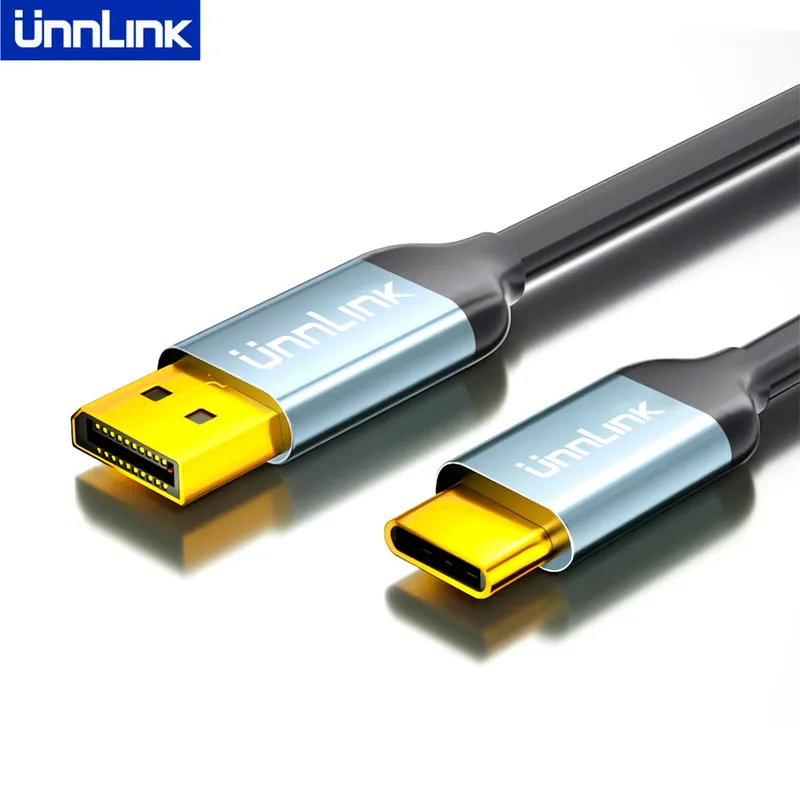 GENERICO - Cable Usb Tipo C 3.1 A Displayport 1.2 Dp 4k 60fps Unnlink