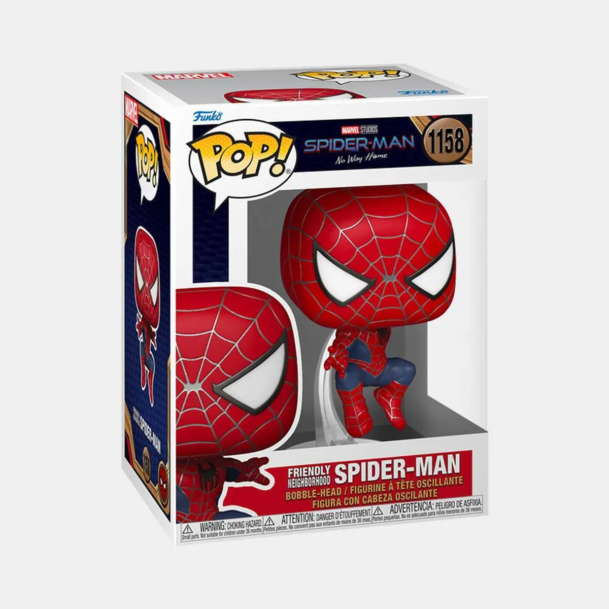 FUNKO - FUNKO POP SPIDER-MAN NO WAY HOME - FRIENDLY NEIGHBORHOOD