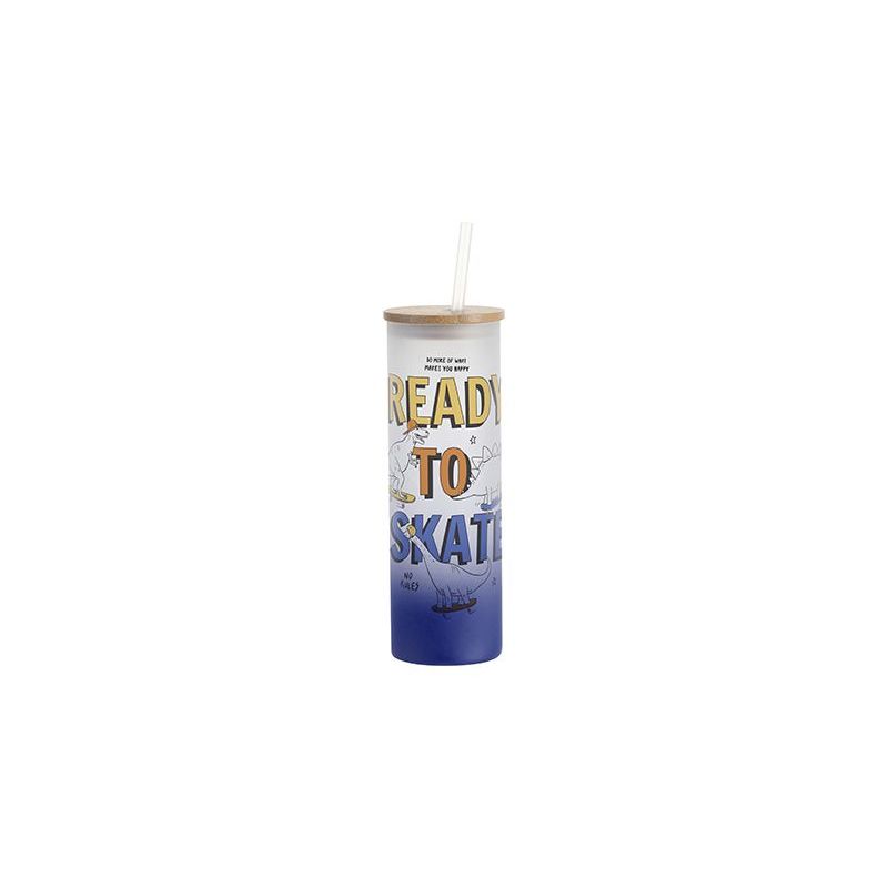 GENERICO - VASO AZUL PAVONADO SKINNY PERSONALIZABLE