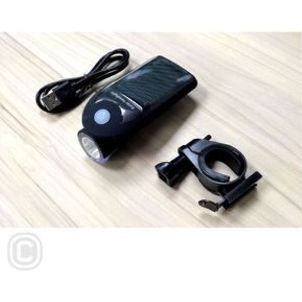 GENERICO - Luces de Bicicleta Recargable Solares Frontal y Delantero