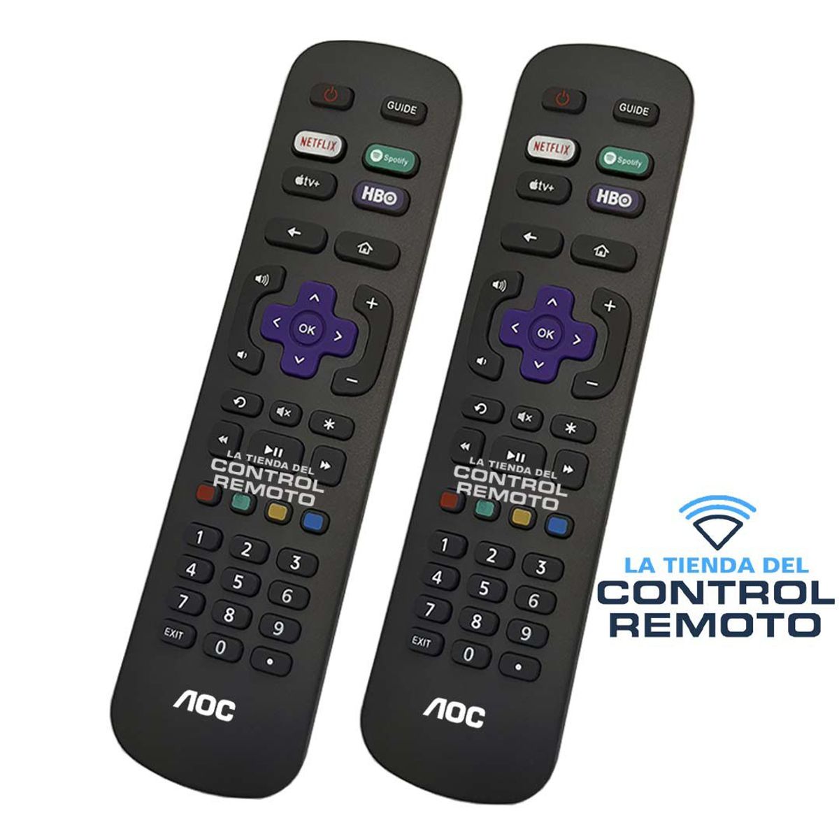 GENERICO - Control Para Aoc Roku Tv smart