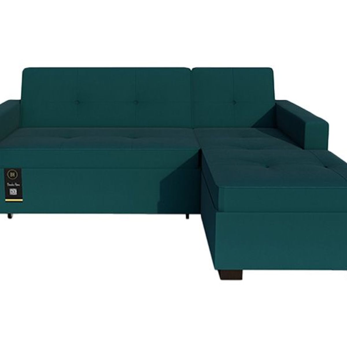 BARAKA HOME - Sofá Cama Seccional Debar Derecho 3 Cuerpos - Cobalto