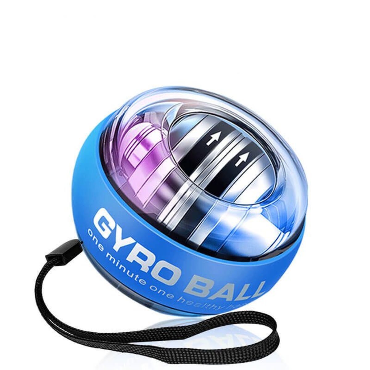 GENERICO - GYROBALL EJERCITADOR DE MUÑECA ANTEBRAZO FITNESS DEPORTES