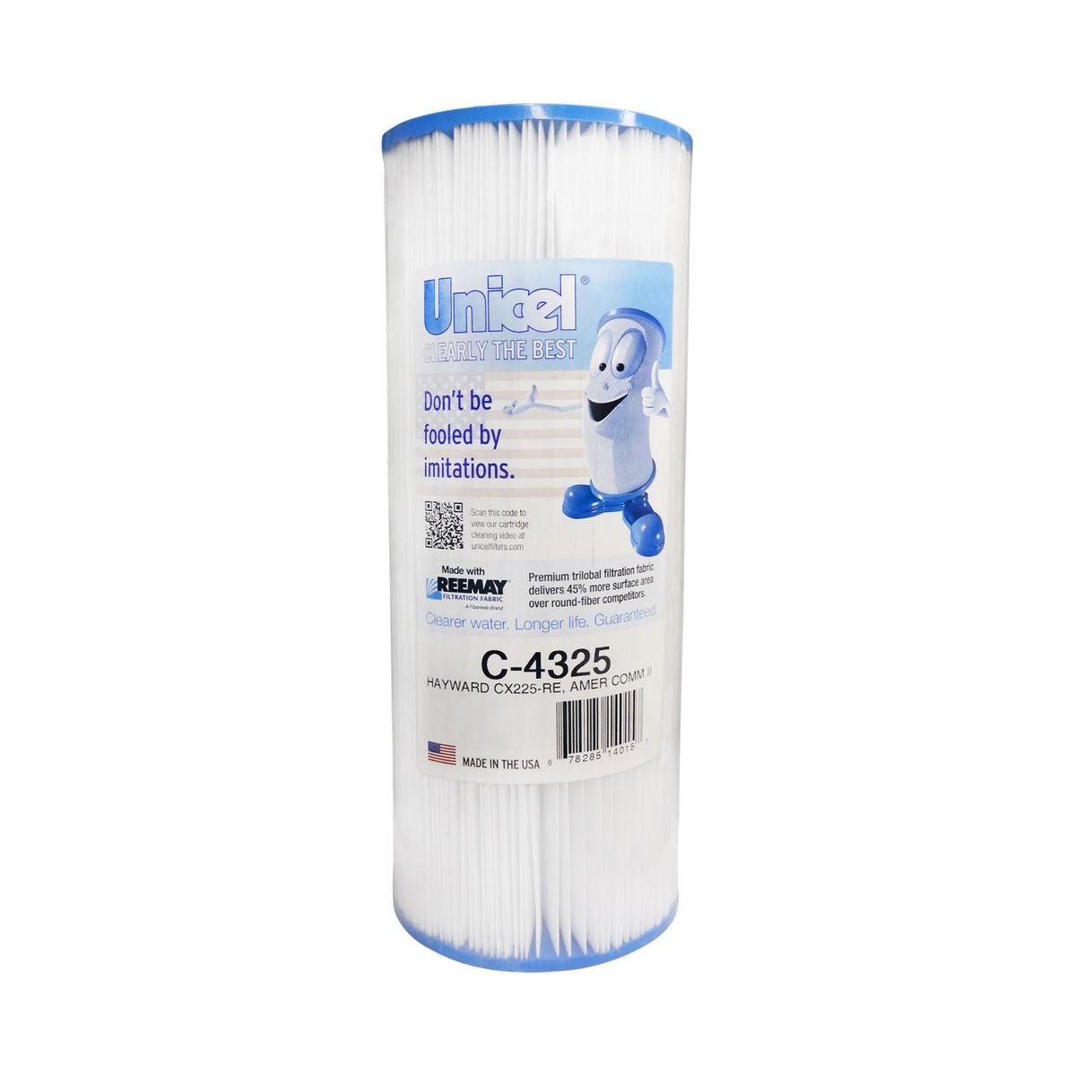 GENERICO - CARTUCHO PARA FILTRO C200 Y C225 C-4325 CX225RE UNICEL PARA PISCINA