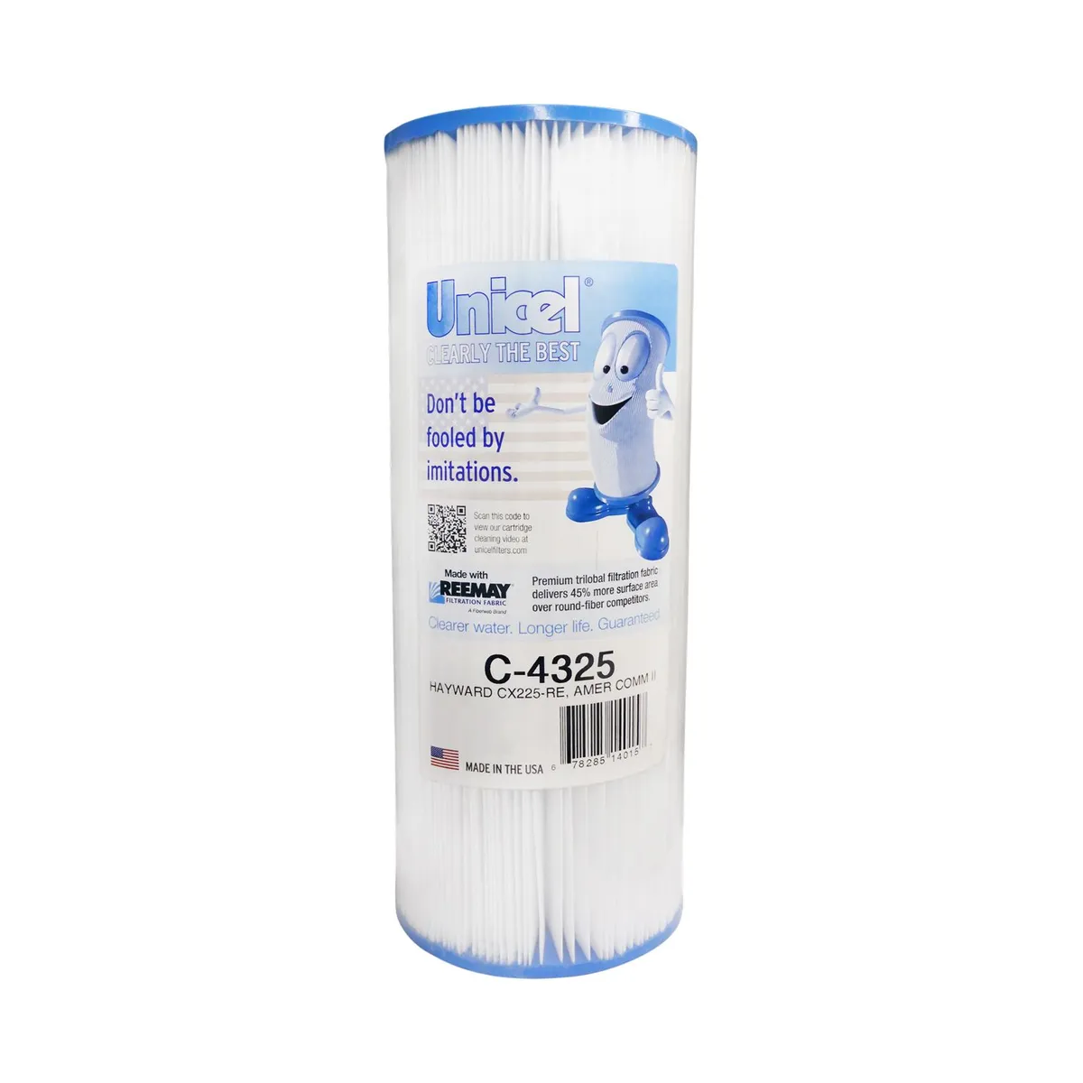 GENERICO - CARTUCHO PARA FILTRO C200 Y C225 C-4325 CX225RE UNICEL PARA PISCINA