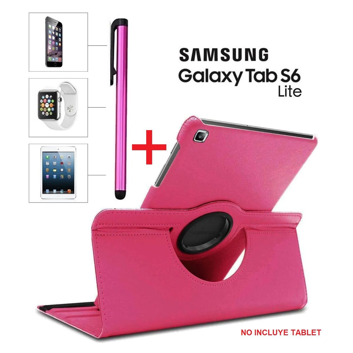 GENERICO - Funda Cover con Lapiz Optico para Samsung Tab S6 Lite 104 SM-P610