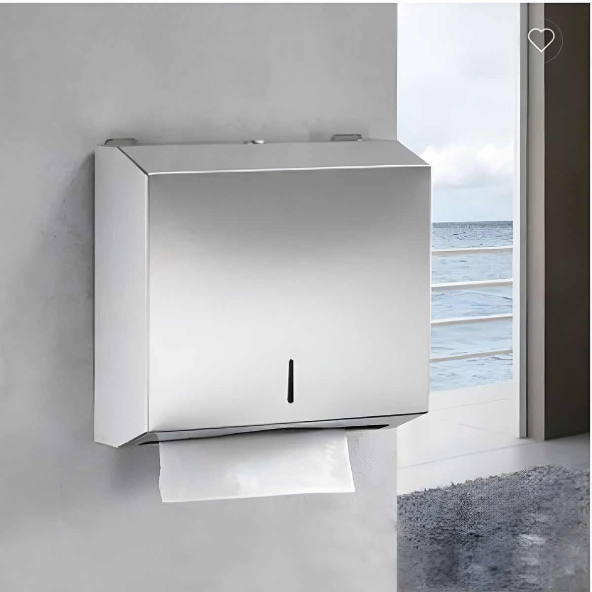 GREEN HOUSE - Dispensador de Papel Higiénico Acero Inoxidable