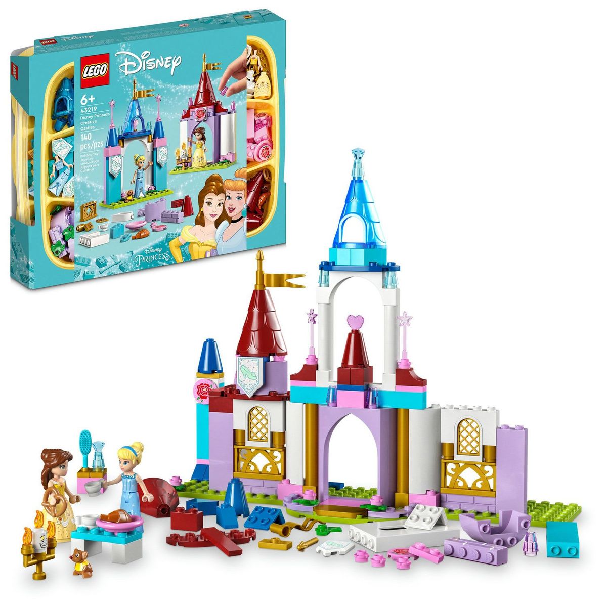 LEGO - LEGO 43219 Disney Princess Castillos Creativos