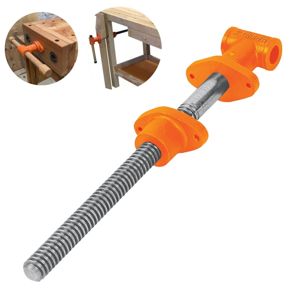 TRUPER - Tornillo prensa de carpintero 16pulg Truper