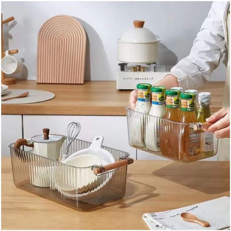 MINARI - Cesta Organizador Multiuso de Cocina Baño Tocador Escritorio C809