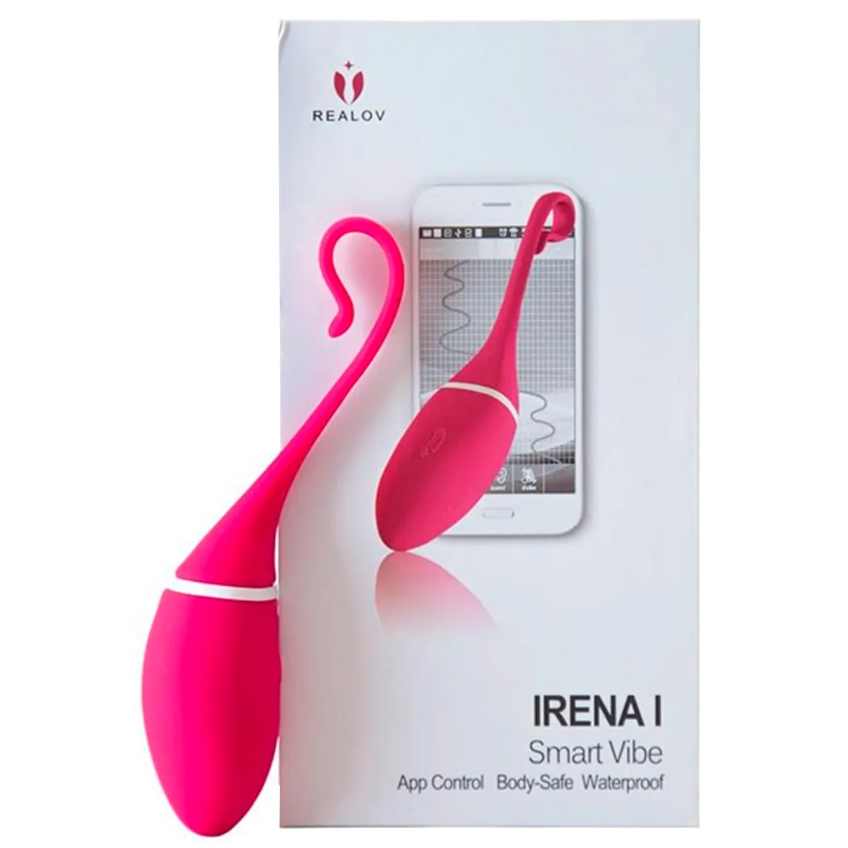 GENERICO - Mini Vibrador IRENA I con Control desde Celular Smart