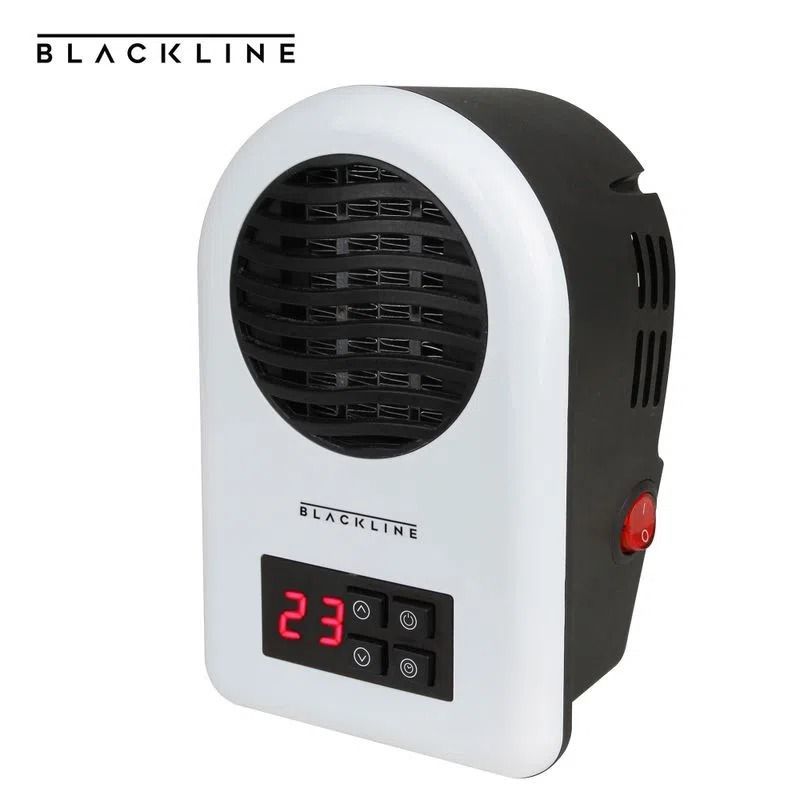BLACKLINE - Calefactor Digital BLACKLINE 500W MHBL-01