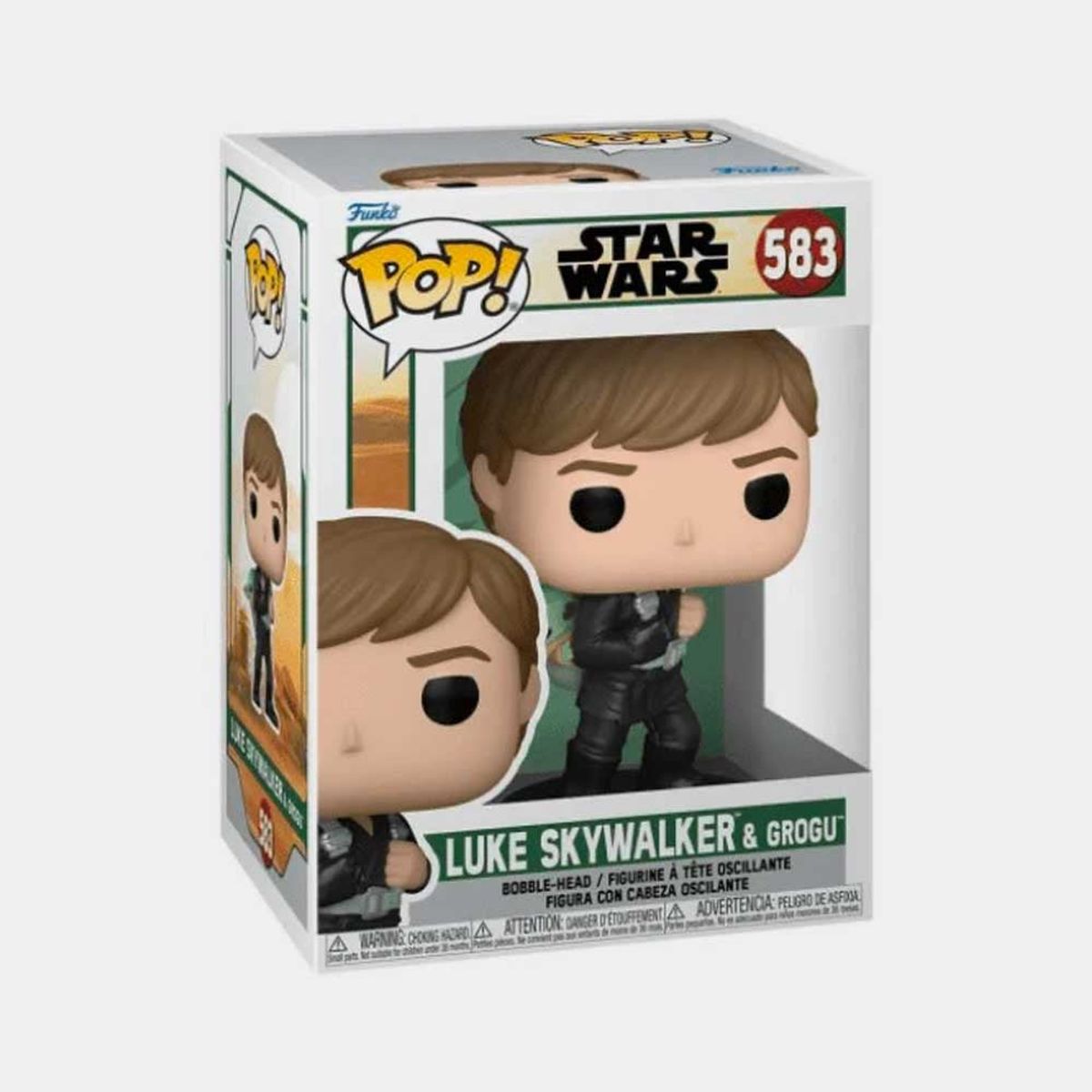 FUNKO - FUNKO POP STAR WARS THE BOOK OF BOBA FETT - LUKE Y GROGU