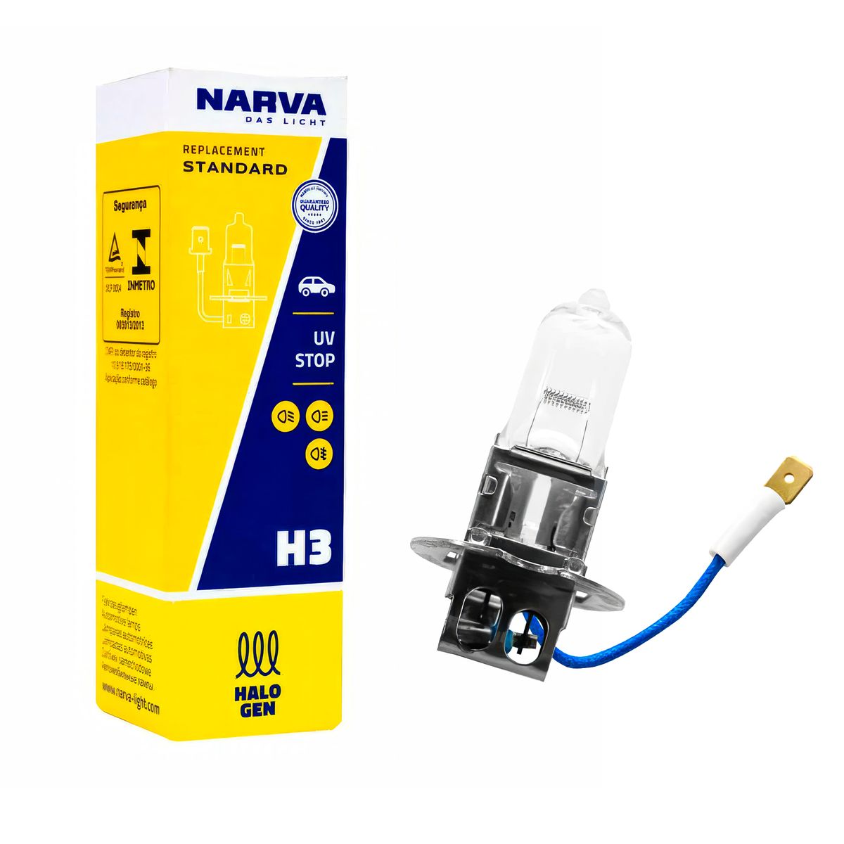 NARVA - Foco Narva H3 12V 100W PK22 Standard