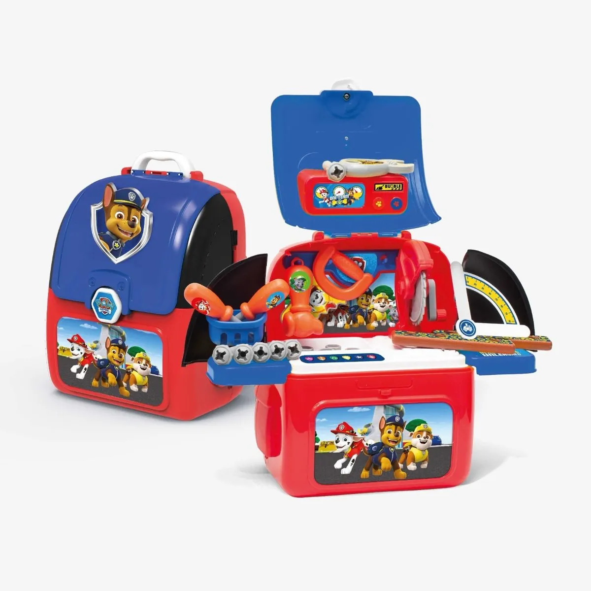 NICKELODEON - Set de herramientas y mochila 2 en 1 - Paw Patrol