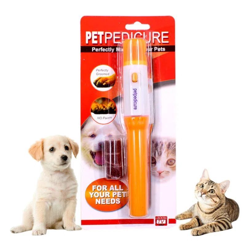 GENERICO - Lima de uñas para mascotas eléctrica PET PEDICURE