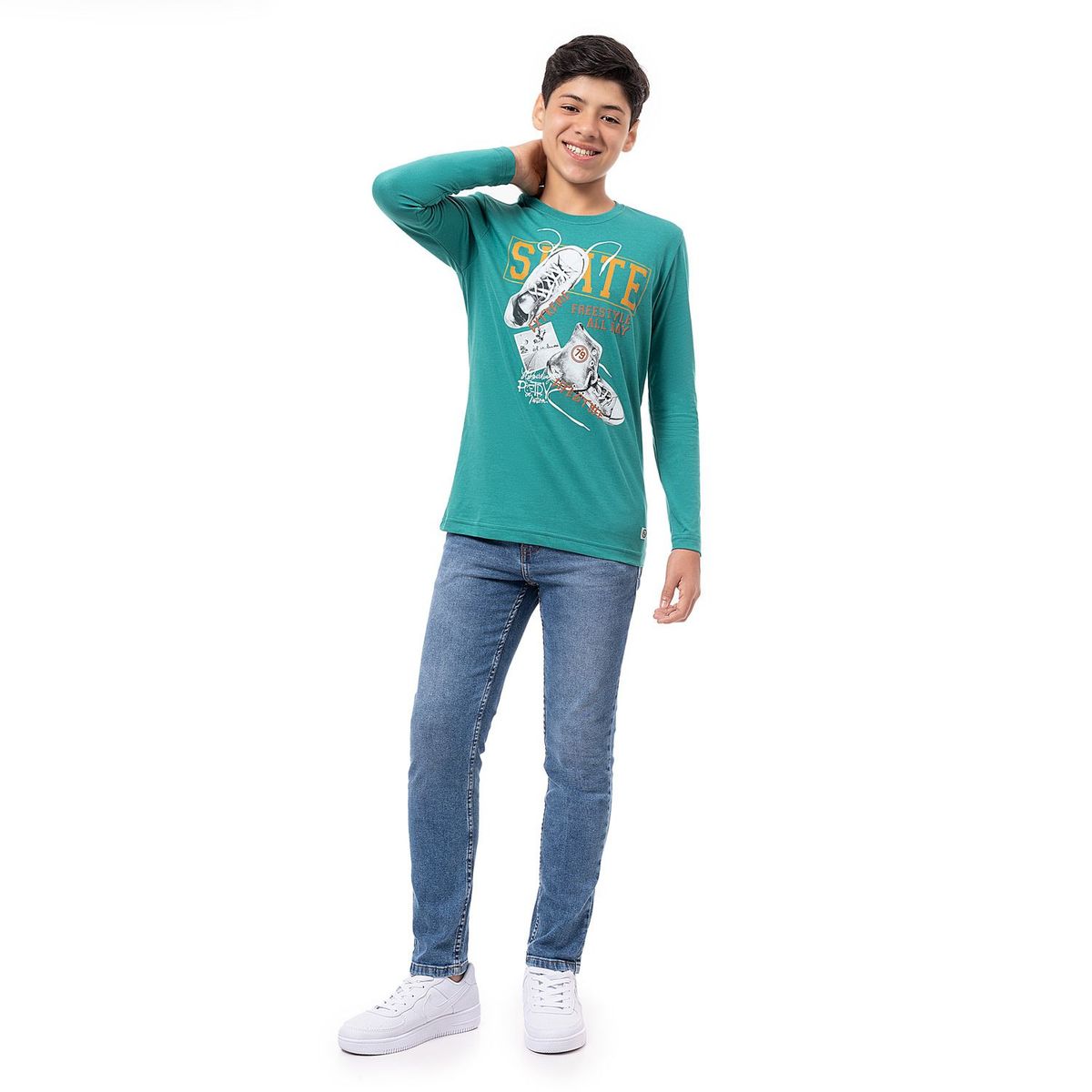 PIONIER - Pantalon Moda Denim Stretch Niño Coper