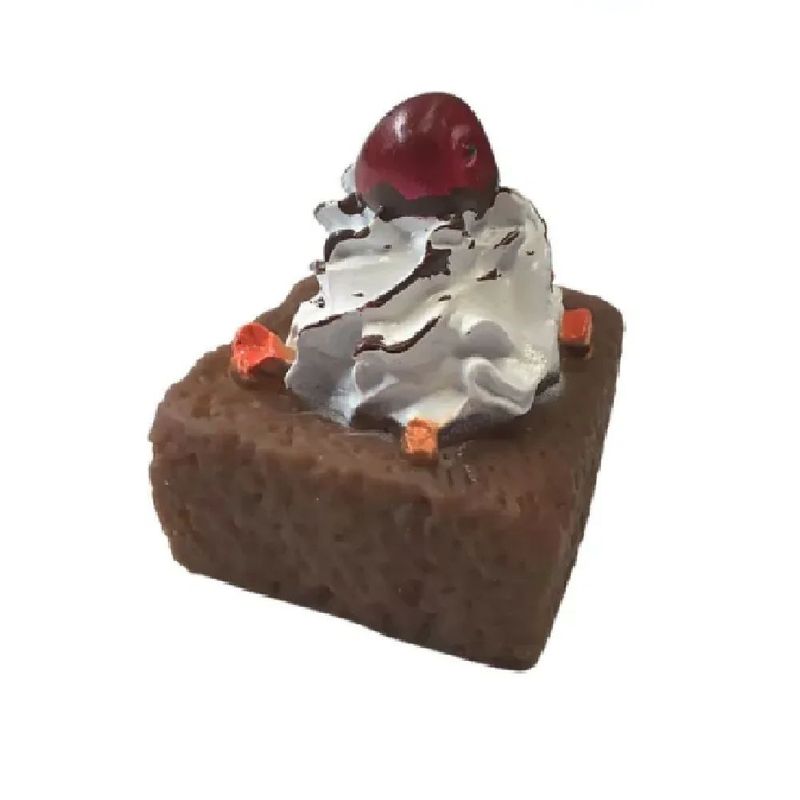 GENERICO - Juguete de goma brownie con sonido para perros