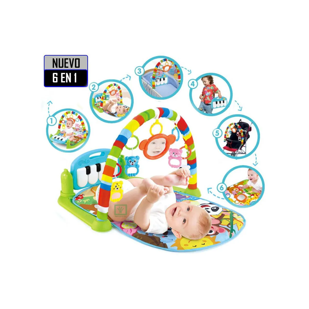 IDEAL - Gimnasio de Actividades Musical Piano 6 en 1